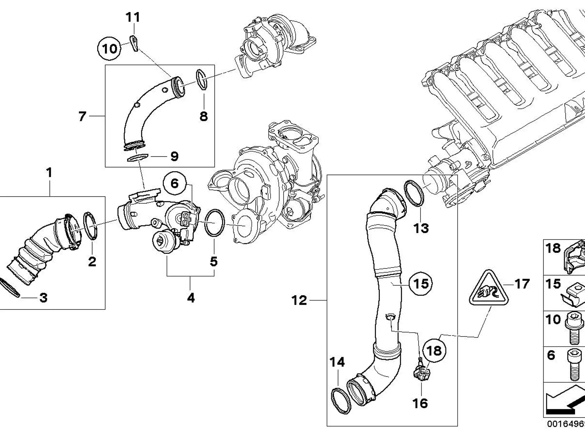 BMW Befestigungsblech E60 E61 E63 E64 E70 E71 E81 E82 E83 E84 E87 E88 E90 E91 E92 11657794574