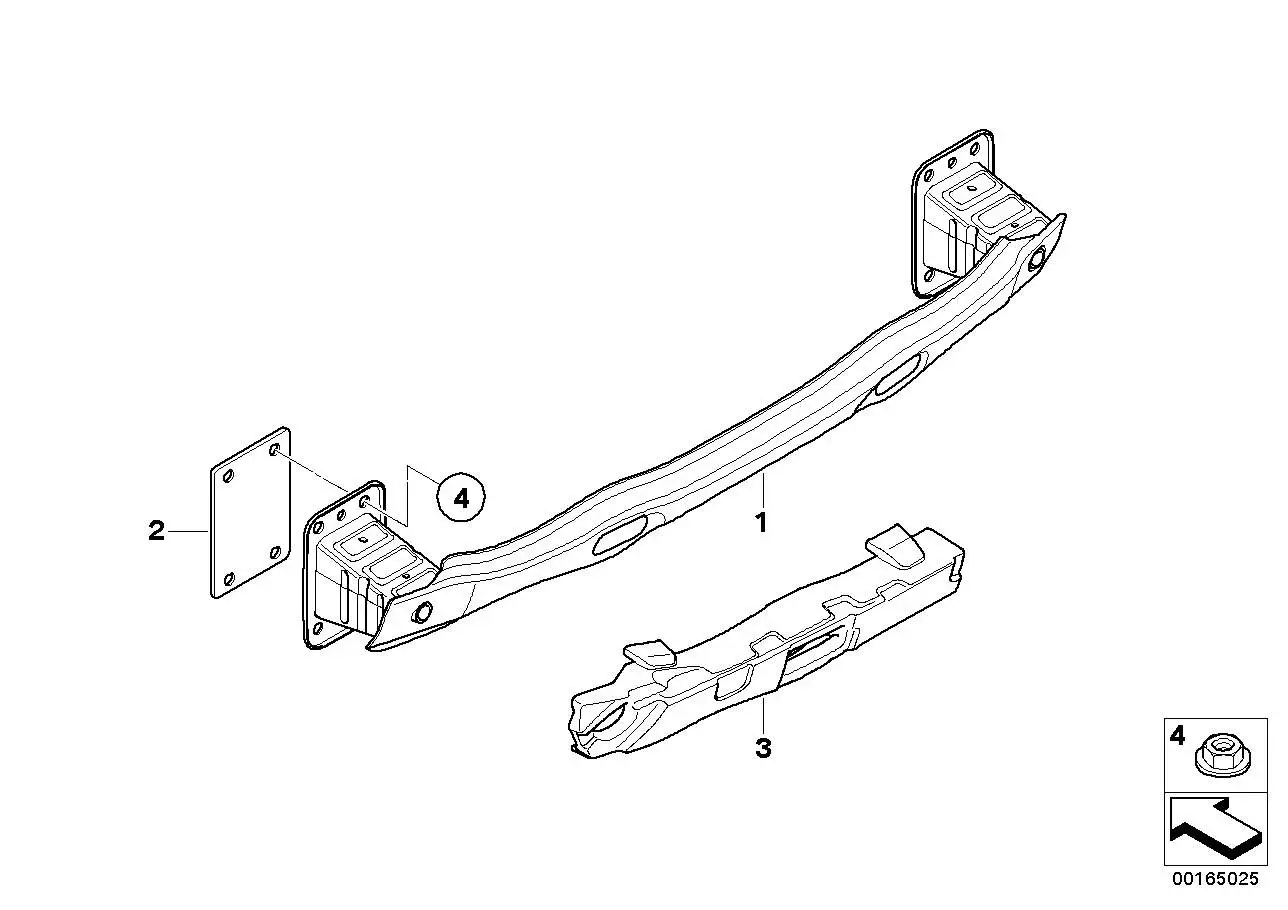 BMW Stossabsorber hinten rechts E71 E72 51127185722