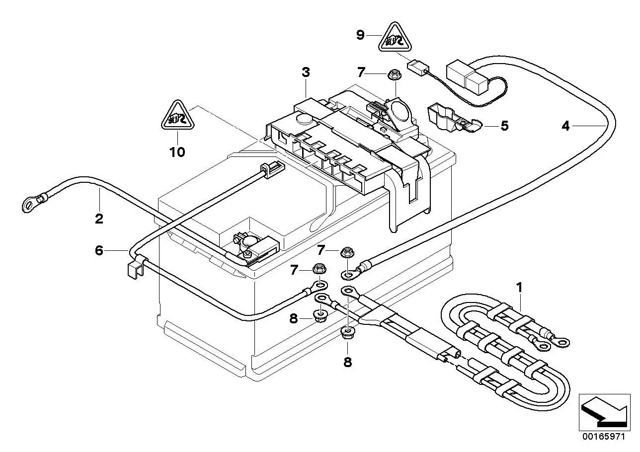 BMW Universal-Buchsengehäuse MAK8 uncodiert E81 E82 E84 E87 E88 E