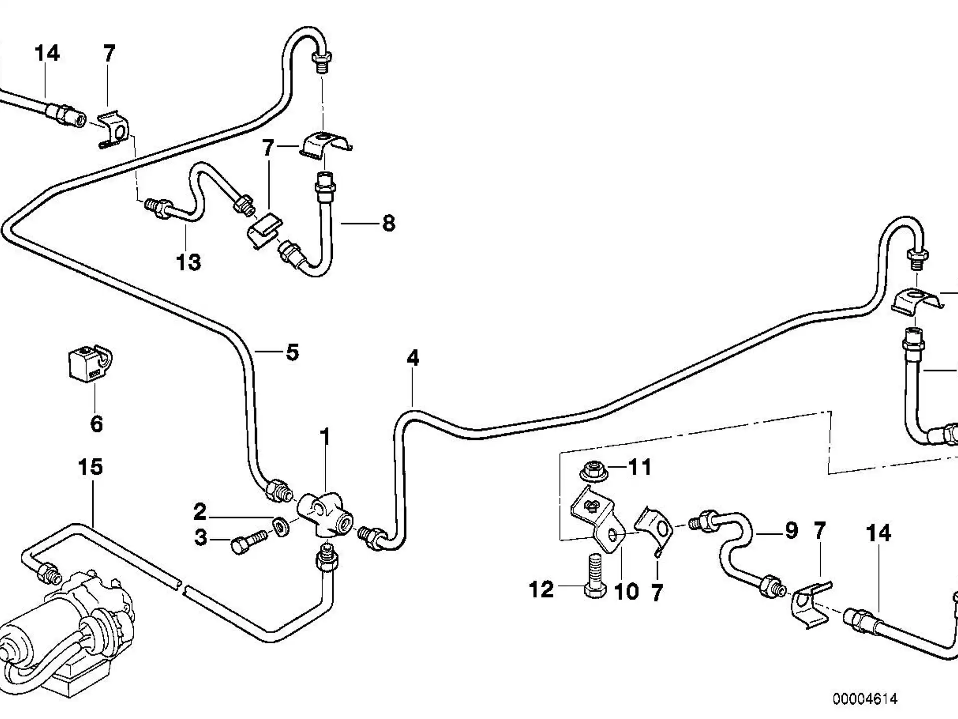 BMW Bremsschlauch 34321163759