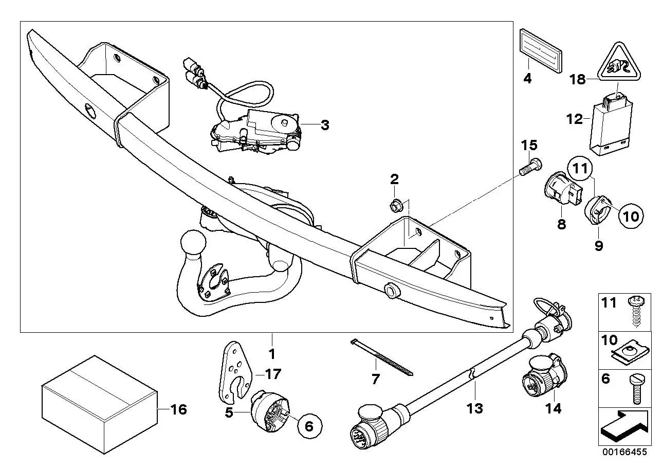 BMW Steuergerät AHK E90 E91 E92 E93 71606857227