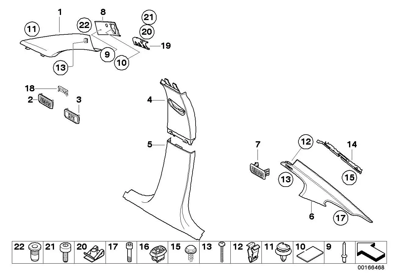 BMW Linsenschraube K44 R60 51717065251