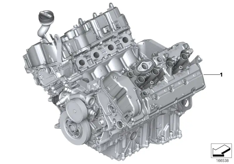BMW Ölleitung E70 E71 11427847202