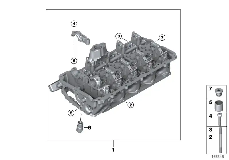 BMW Stiftschraube E70 E71 E72 F01 F02 F04 F07 F10 F11 F12 F13 111