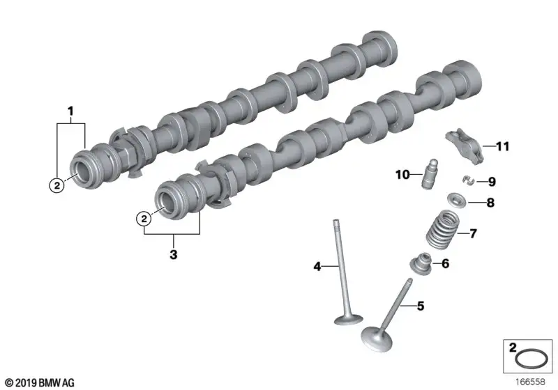 BMW Einlassventil 11347570163 - Bildposition 04