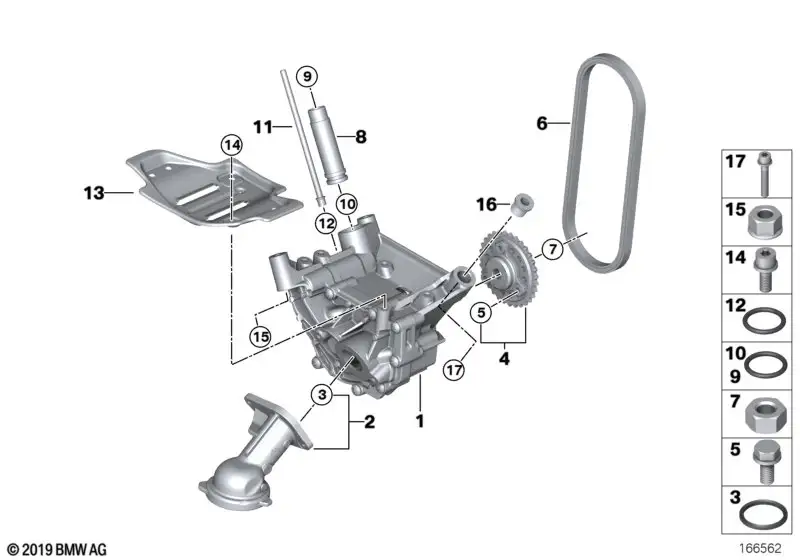 BMW Ölhobel 11417614731 - Bildposition 13