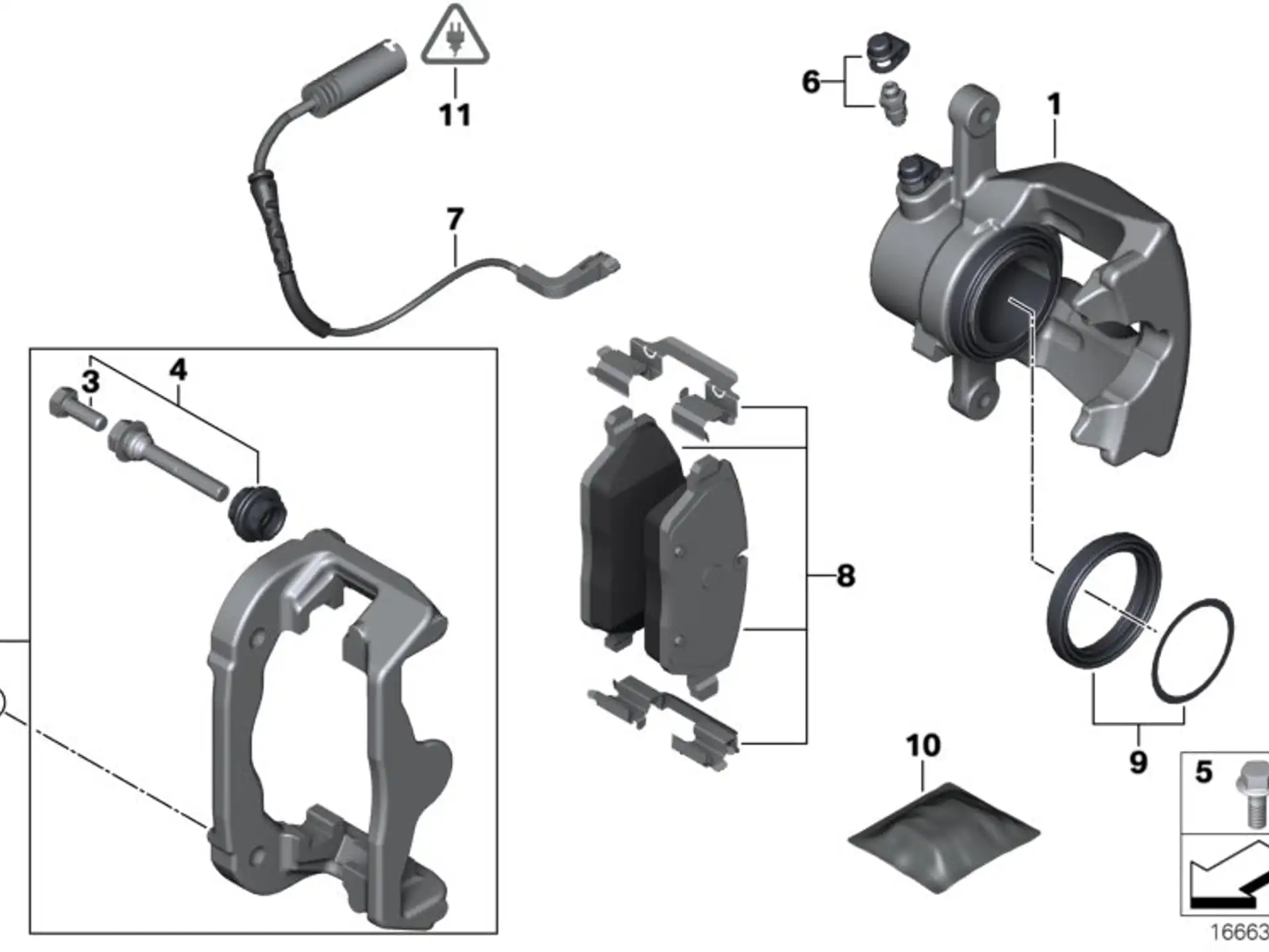 BMW Universal-Buchsengehäuse uncodiert E38 E39 E53 E60 E61 E63 E64 E65 E66 E81 E82 E84 E87 E88 E90 E91 E92 E93 R50 R52 61131392246