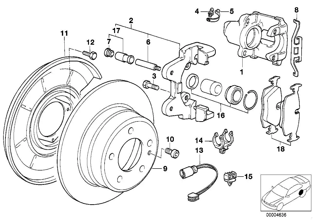 BMW Bremsscheibe 34211160402