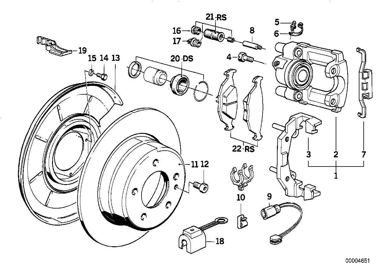 BMW Bremsscheibe E23 34211163149