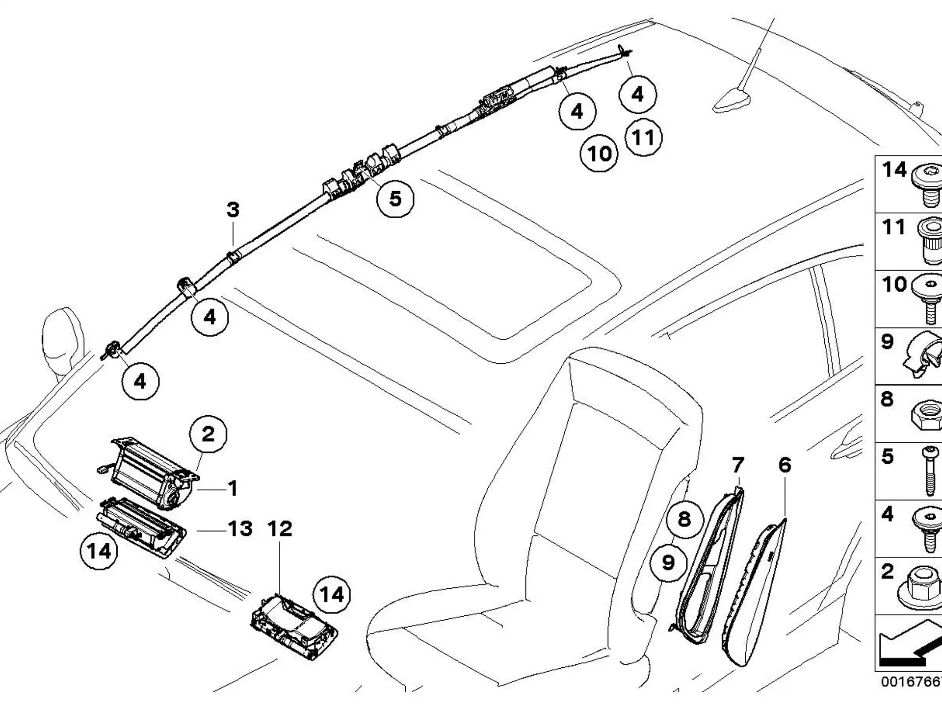 BMW Sechskantmutter E30 E31 E32 E34 E70 E71 E72 E82 E83 E84 E87 E88 E89 E90 E91 E92 E93 F12 F13 F15 F16 F20 F21 F22 F23 F30 F31 F32 F33 F34 F36 F80 F82 F83 F85 F86 F87 F87N F90 F91 F92 F93 F95 F96 F97 F98 G01 G02 G05 G06 G07 G11 G12 G14 G15 G16 G20 G21 G2