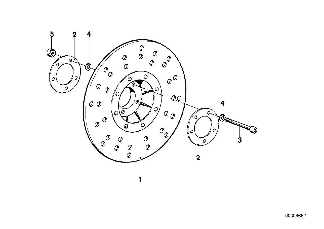 BMW Bremsscheibe R75 R90 R90S 34111236566