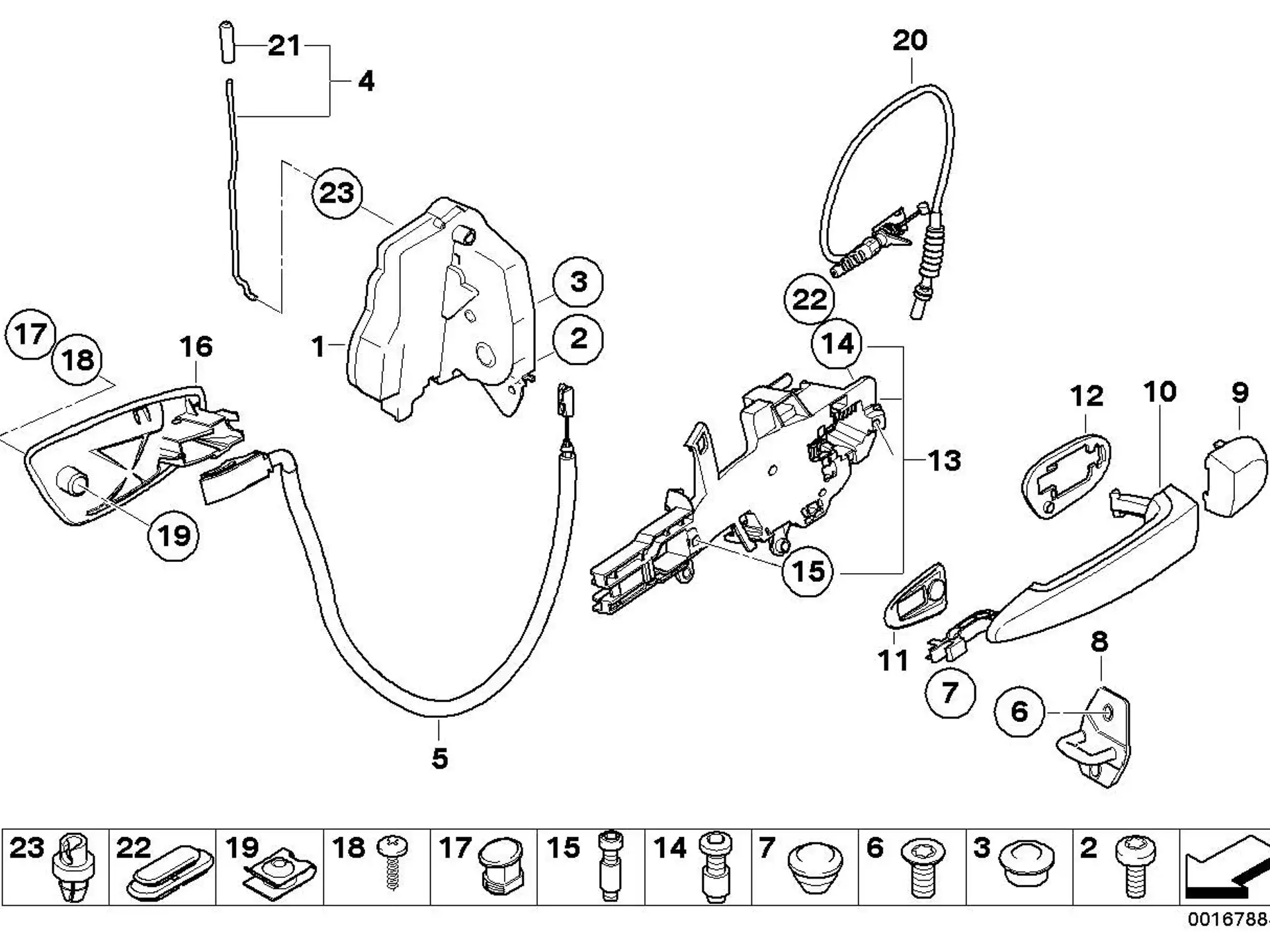 BMW Torxschraube E60 E61 E63 E64 E65 E66 E70 E71 E72 E81 E82 E83 E84 E85 E86 E87 E88 E89 E90 E91 E92 E93 F01 F02 F04 F10 F11 F12 F13 F20 F21 F22 F23 F25 F26 F30 F31 F34 F80 F87 F87N F56E R60 07147186859