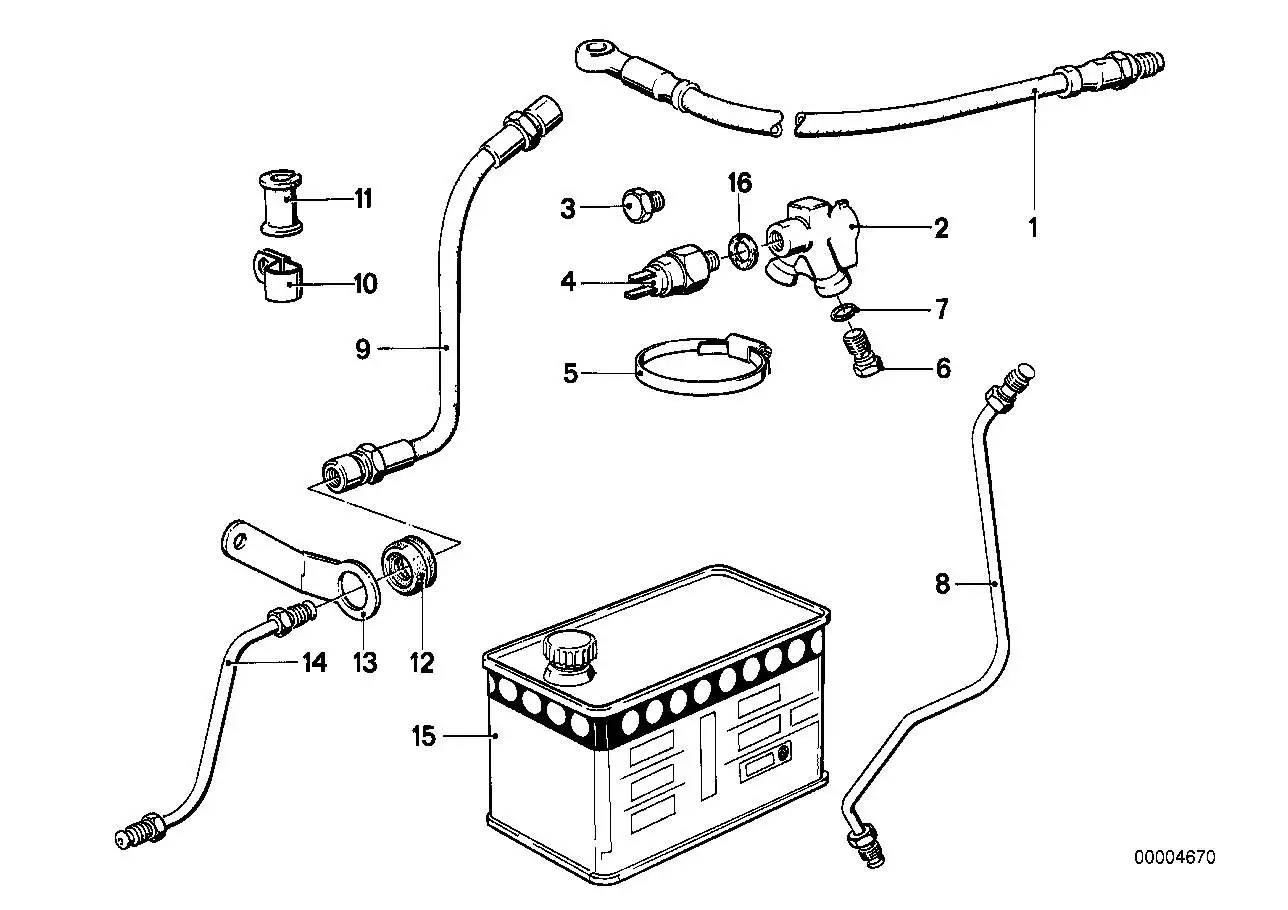 BMW Schlauchhalter 34321241561 - Bildposition 13