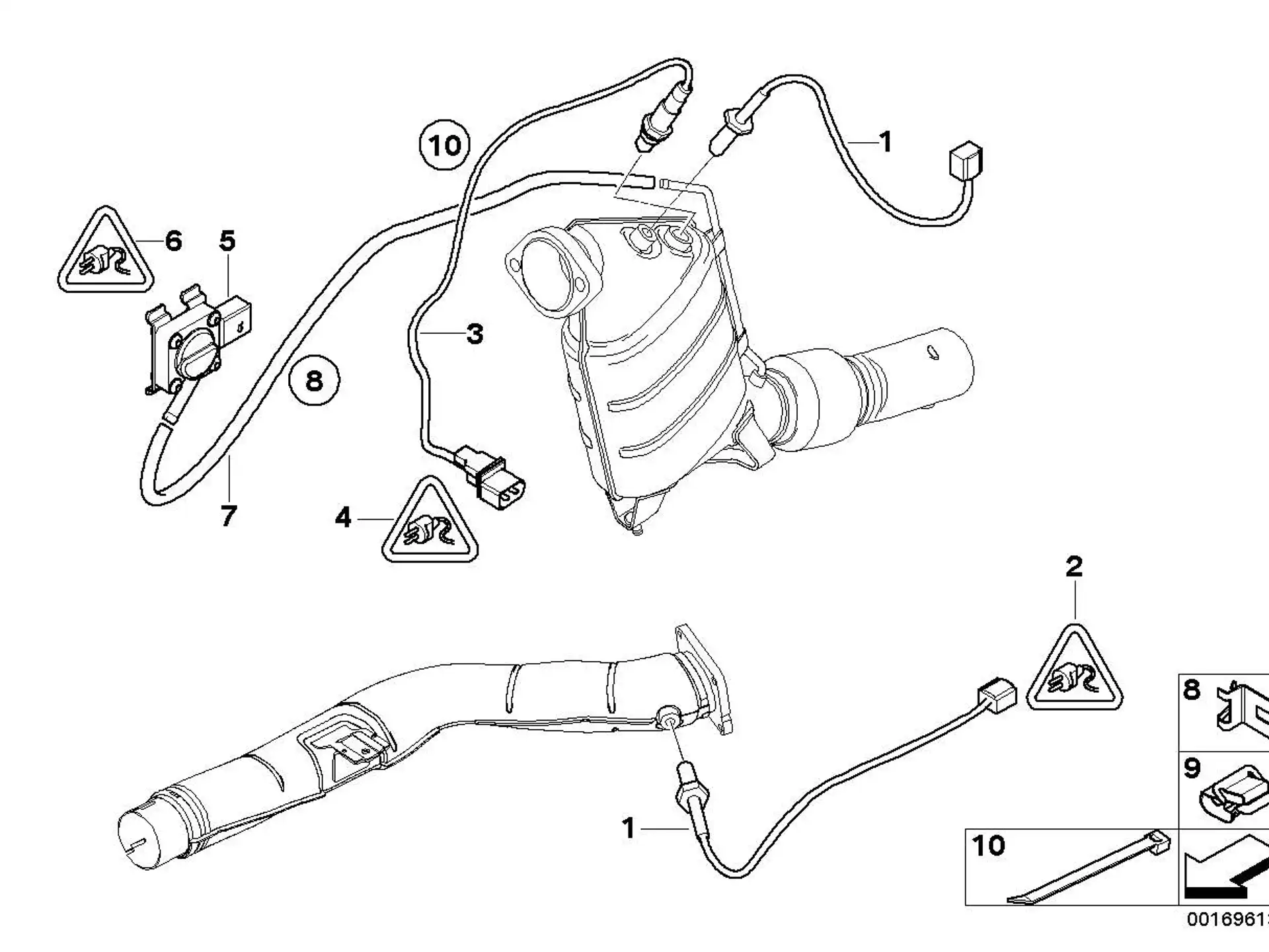 BMW Lambdasonde E60 E61 E70 E71 E83 F06 F07 F10 F11 F12 F13 F15 F16 F25 F26 F30 F31 F32 F33 F34 F36 13627791592
