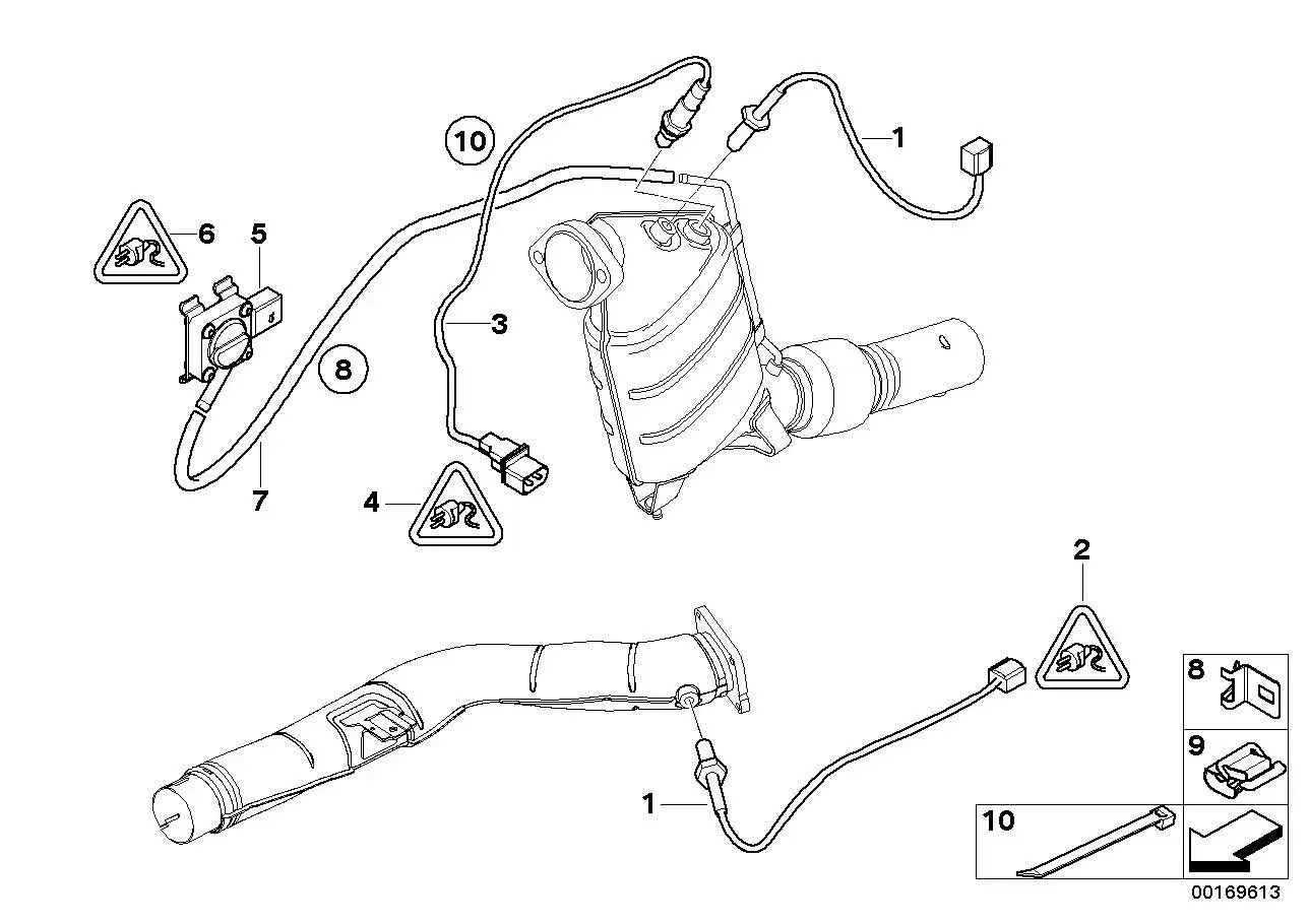 BMW Lambdasonde E60 E61 E70 E71 E83 F06 F07 F10 F11 F12 F13 F15 F