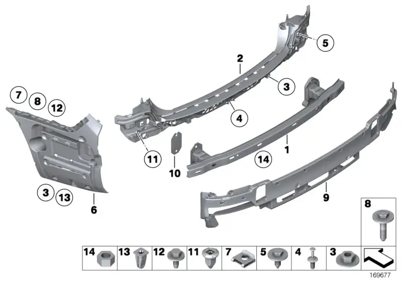 BMW Adapter F01 F02 51127301226
