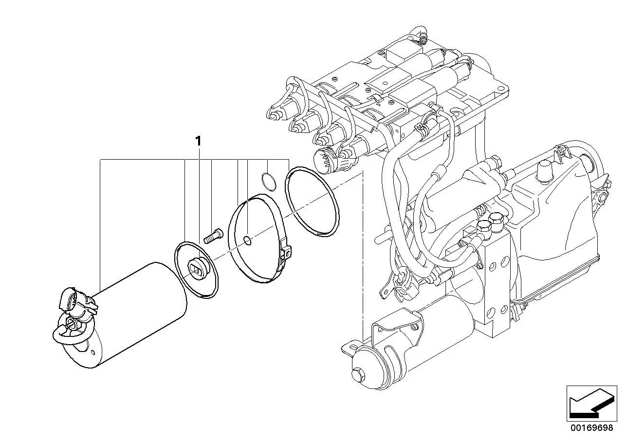 BMW Satz Elektromotor E60 E61 E63 E64 23017841032 - 5er E60, 5er
