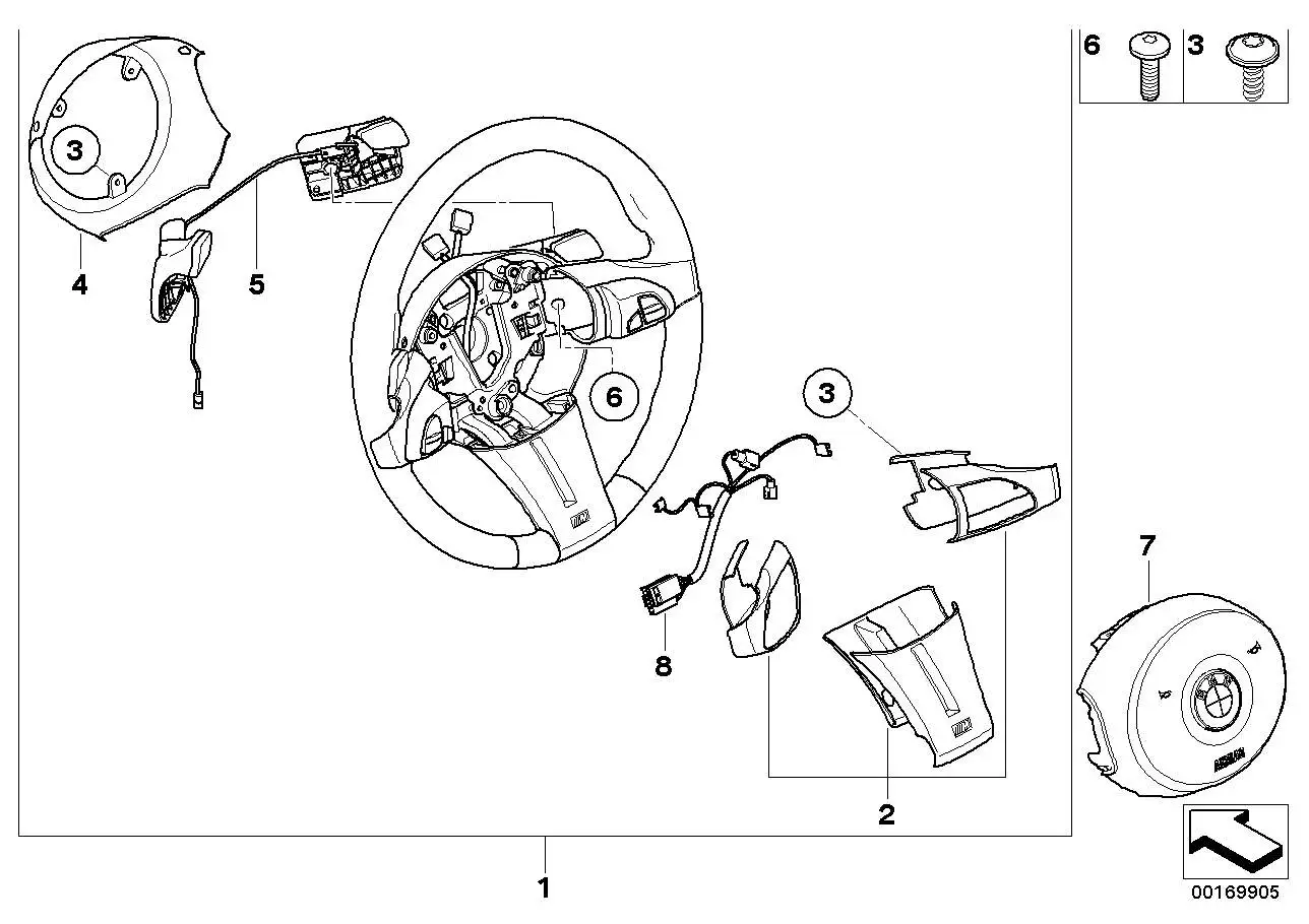 BMW Satz Speichenabdeckungen E85 E86 32348037158 - Z4 E85, Z4 E86