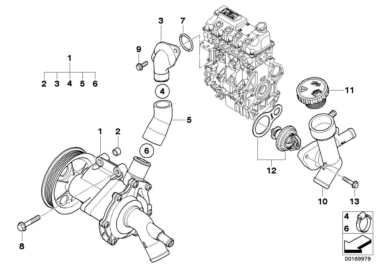 MINI Kühlerverschluss R50 R52 11531486703 - MINI R50, MINI R52