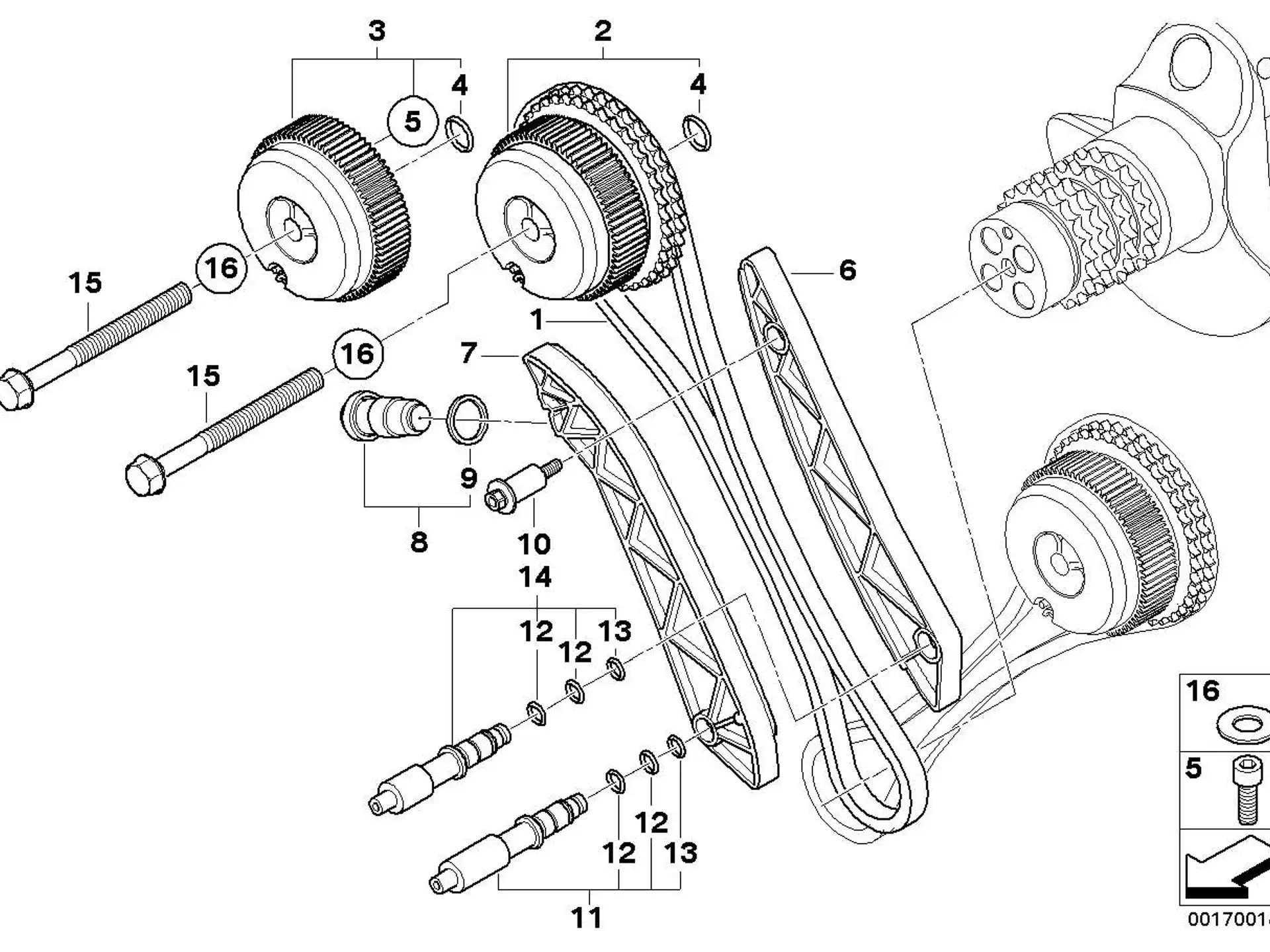 BMW O-Ring E90 E92 E93 11367839292