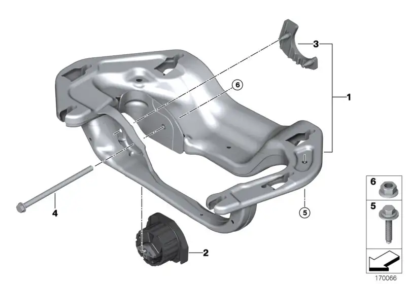 BMW Getriebelager 22316864675 - Bildposition 02