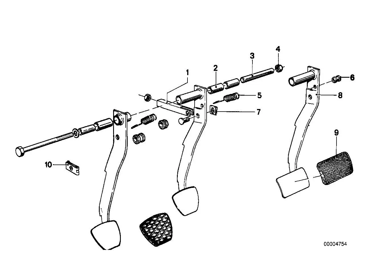 BMW Gabelkopf E12 E24 E31 E32 E34 34331106661