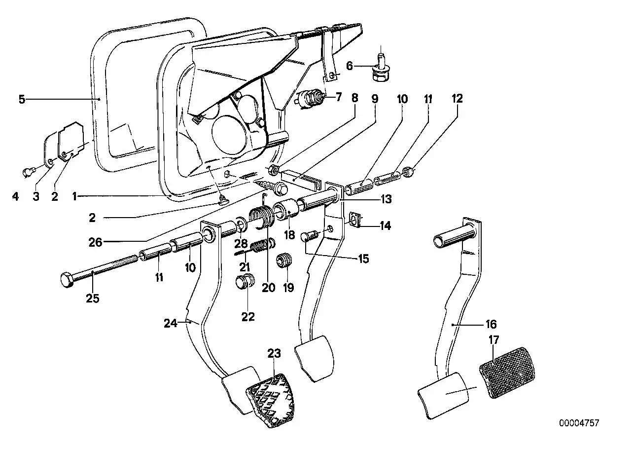 BMW Sechskantschraube E36 E12 E23 E24 E28 07119912720