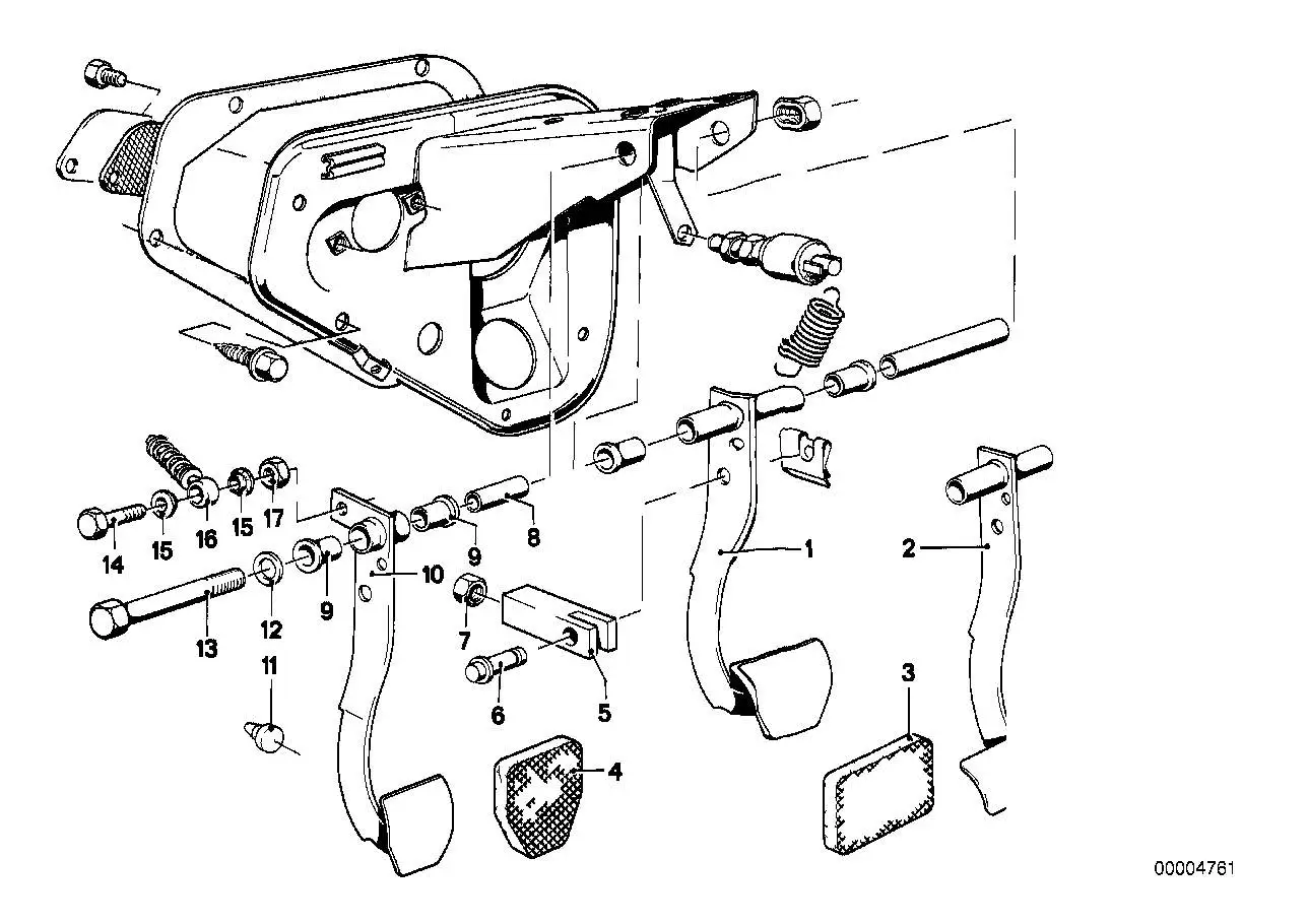 BMW Bolzen E12 E21 E23 E24 E28 E30 E31 E32 E34 35211110925 - 3er,