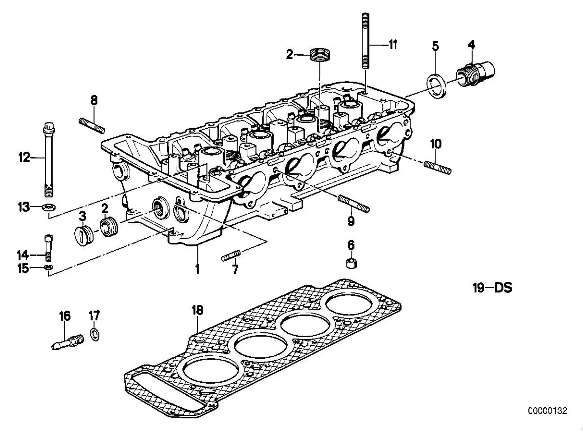 BMW Schraube E30 E36 E24 E23 E28 E34 11121307135