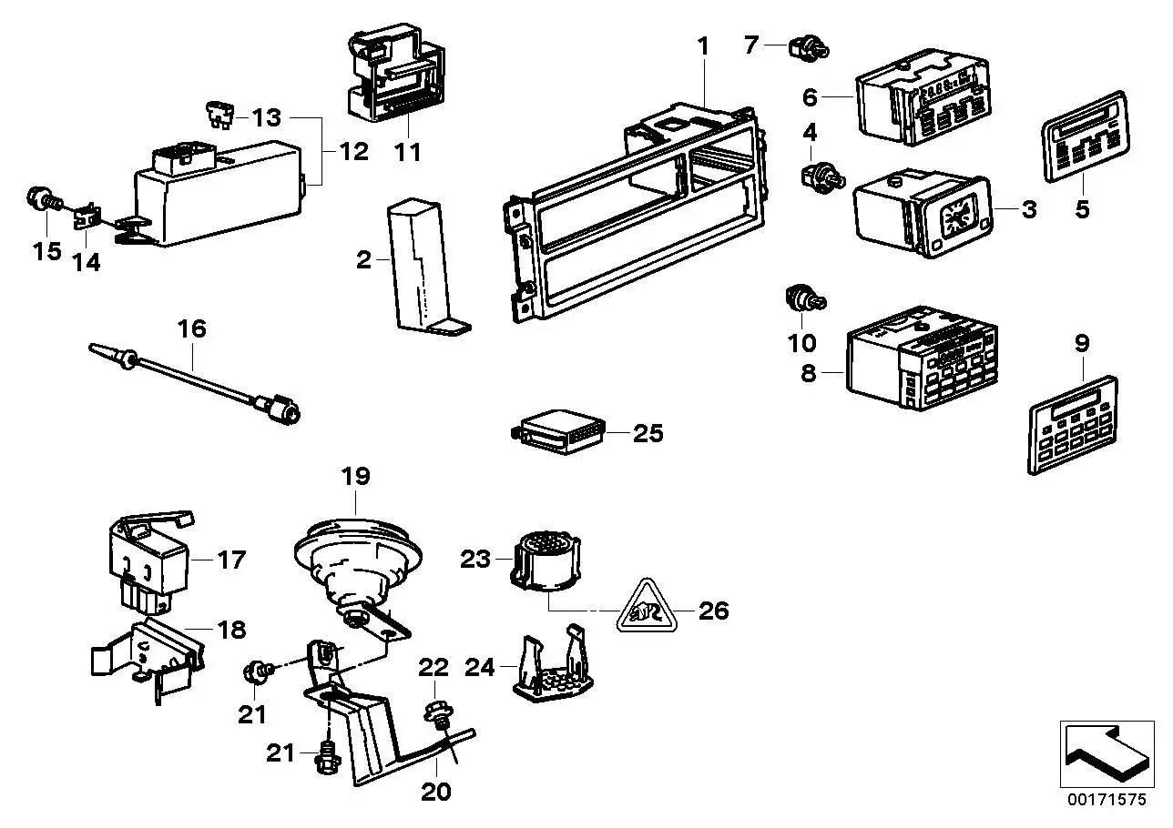 BMW Codierstecker E34 65818360999 - 5er E34