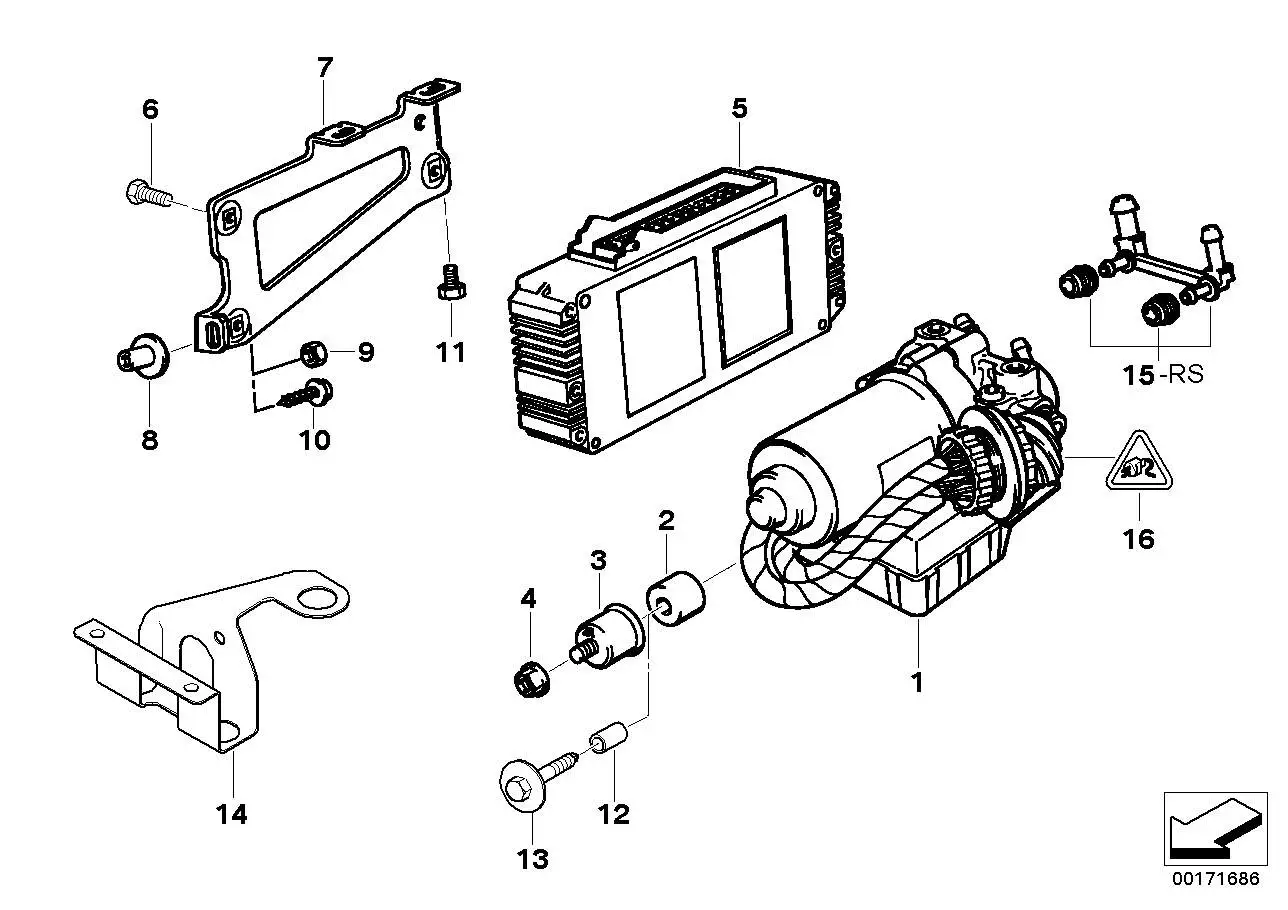 BMW Ansaugstutzen E36 34511091051