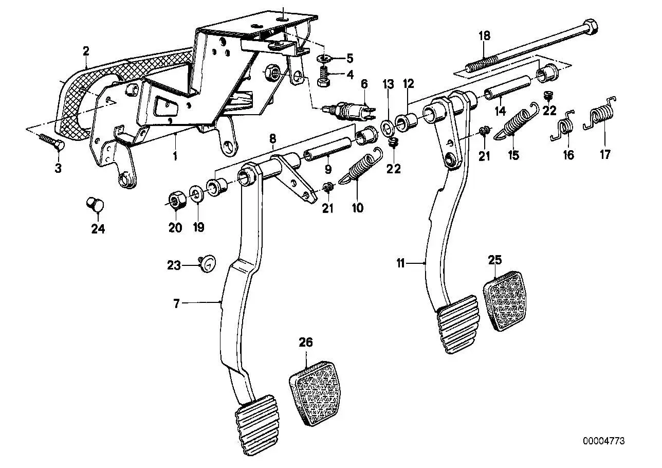 BMW Sechskantschraube E36 E24 E28 E30 E31 E32 E34 07119900237