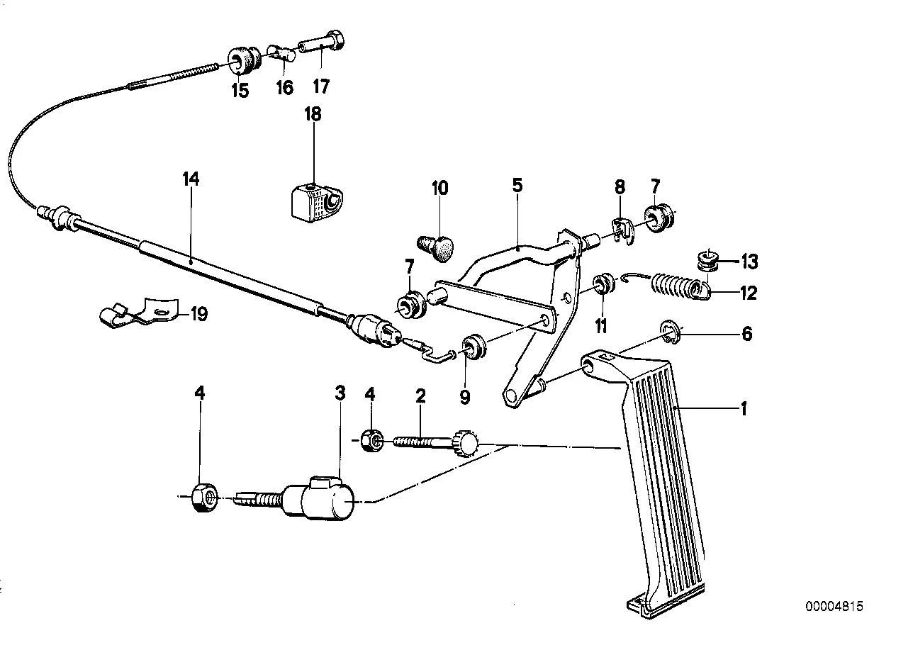 BMW Lagerbuchse E30 E36 E23 E24 E28 E32 E34 35411119016