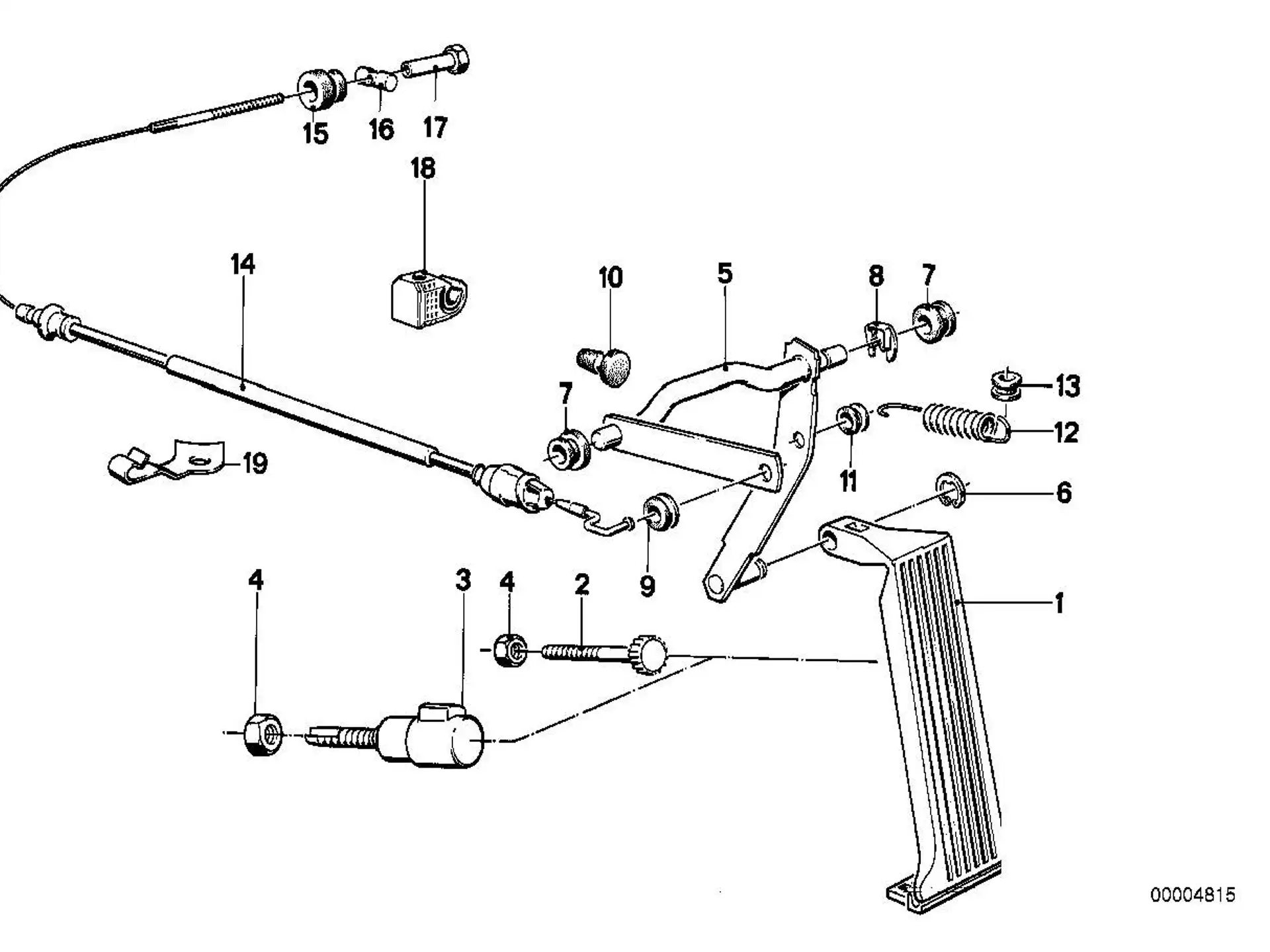 BMW Lagerbuchse E30 E36 E23 E24 E28 E32 E34 35411119016