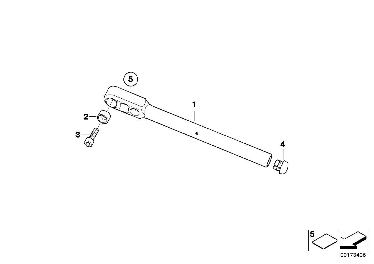 BMW Lenkergewicht K29 31427698870 - Bildposition 04