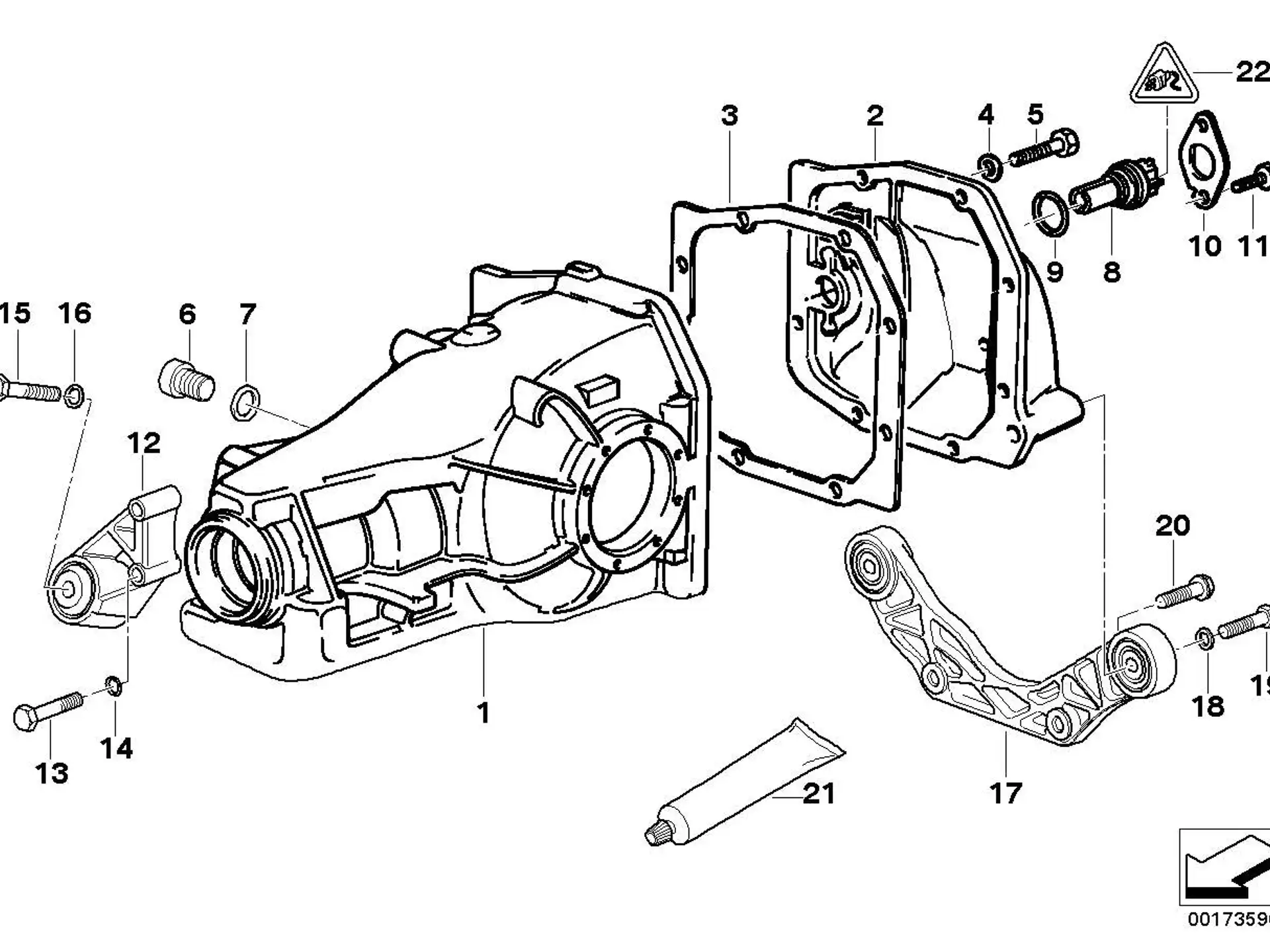 BMW Sechskantschraube E36 E32 E34 E39 07119914631