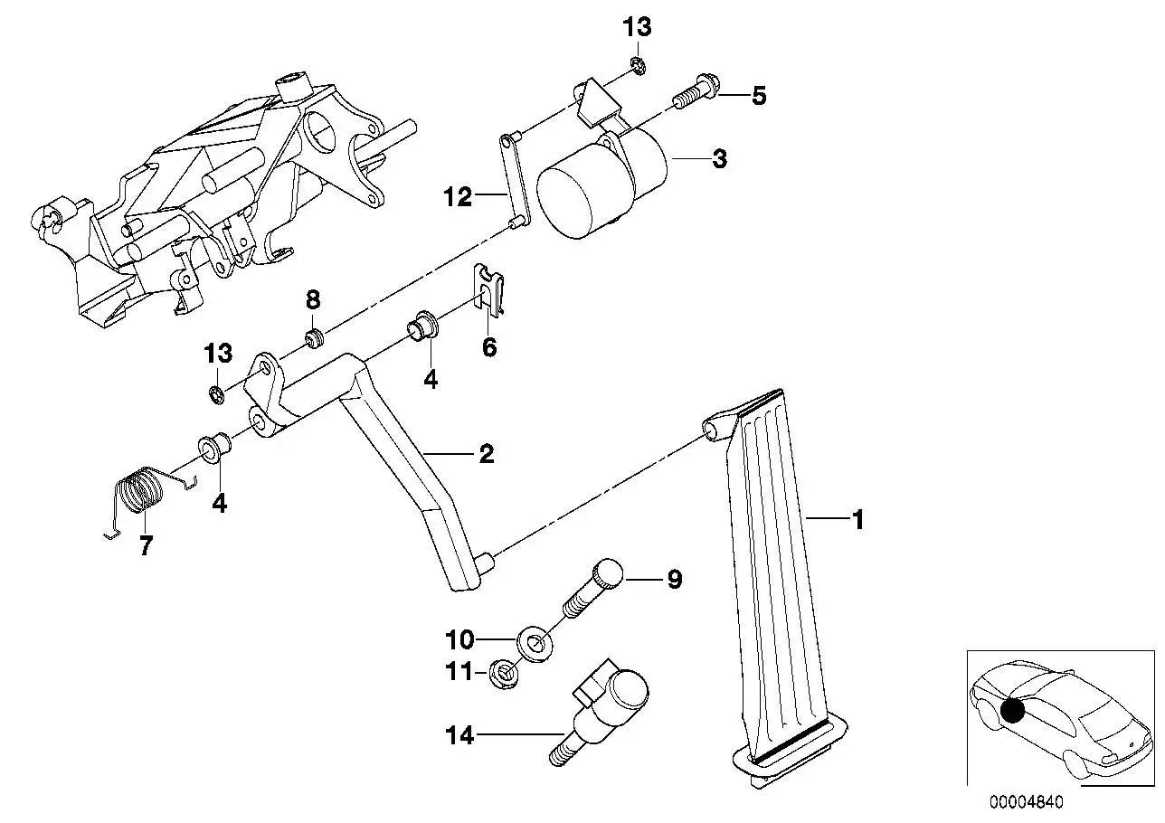 BMW Raendelschraube E31 E32 E34 E36 E38 E39 E46 35411159345 - Z3,