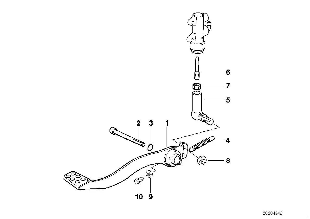 BMW ISA-Schraube mit Scheibe A67 A73 E53 E60 E61 E63 E64 E65 E66