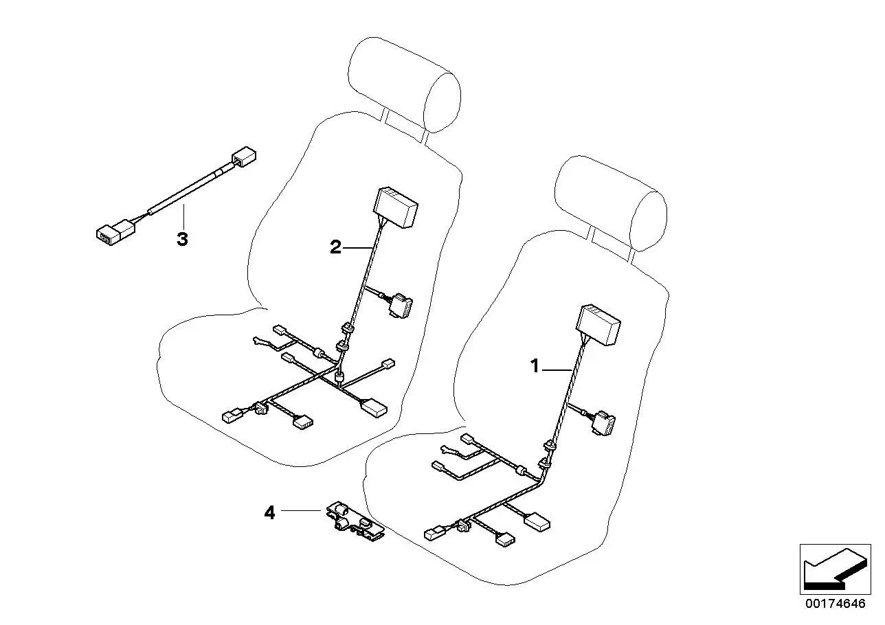 BMW Kabelhalter 61138365543 - Bildposition 04