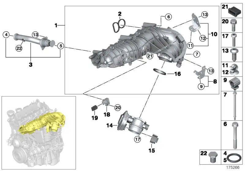BMW O-Ring E60 E61 E81 E82 E83 E87 E88 E90 E91 E92 E93 1161780505