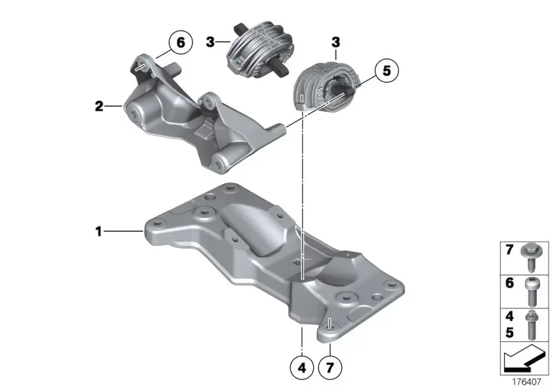 BMW ASA-Schraube E60 E61 E81 E87 E88 E90 E91 E92 E93 F01 F02 F04