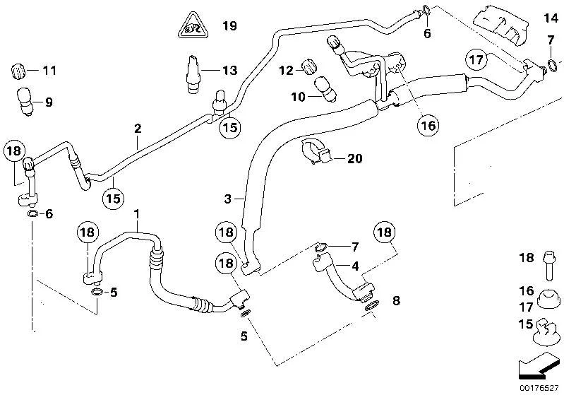 BMW Dichtring 23X2,5 64506909894