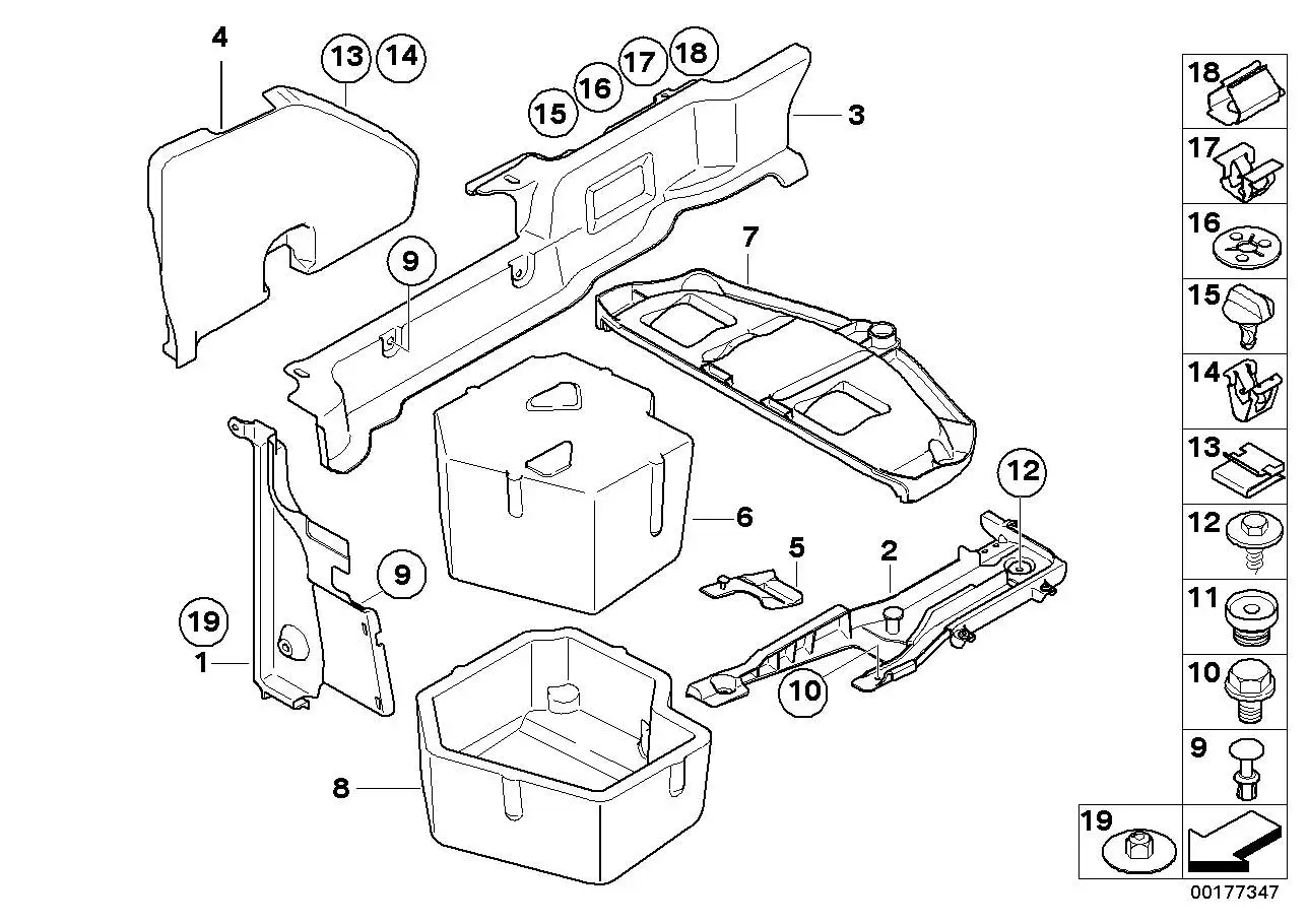 BMW Klammer 07149156826 - Bildposition 18