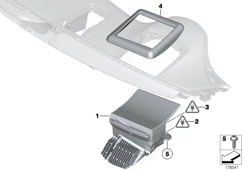 BMW Linsenschraube F01 F02 F04 F06 F07 F10 F11 F12 F13 0714712702