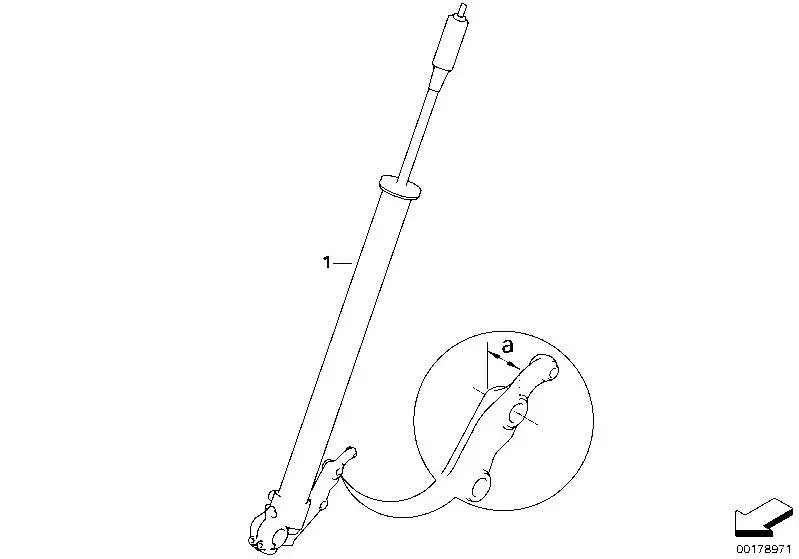 BMW Gleitrohr links K72 31427720051 - Bildposition 01