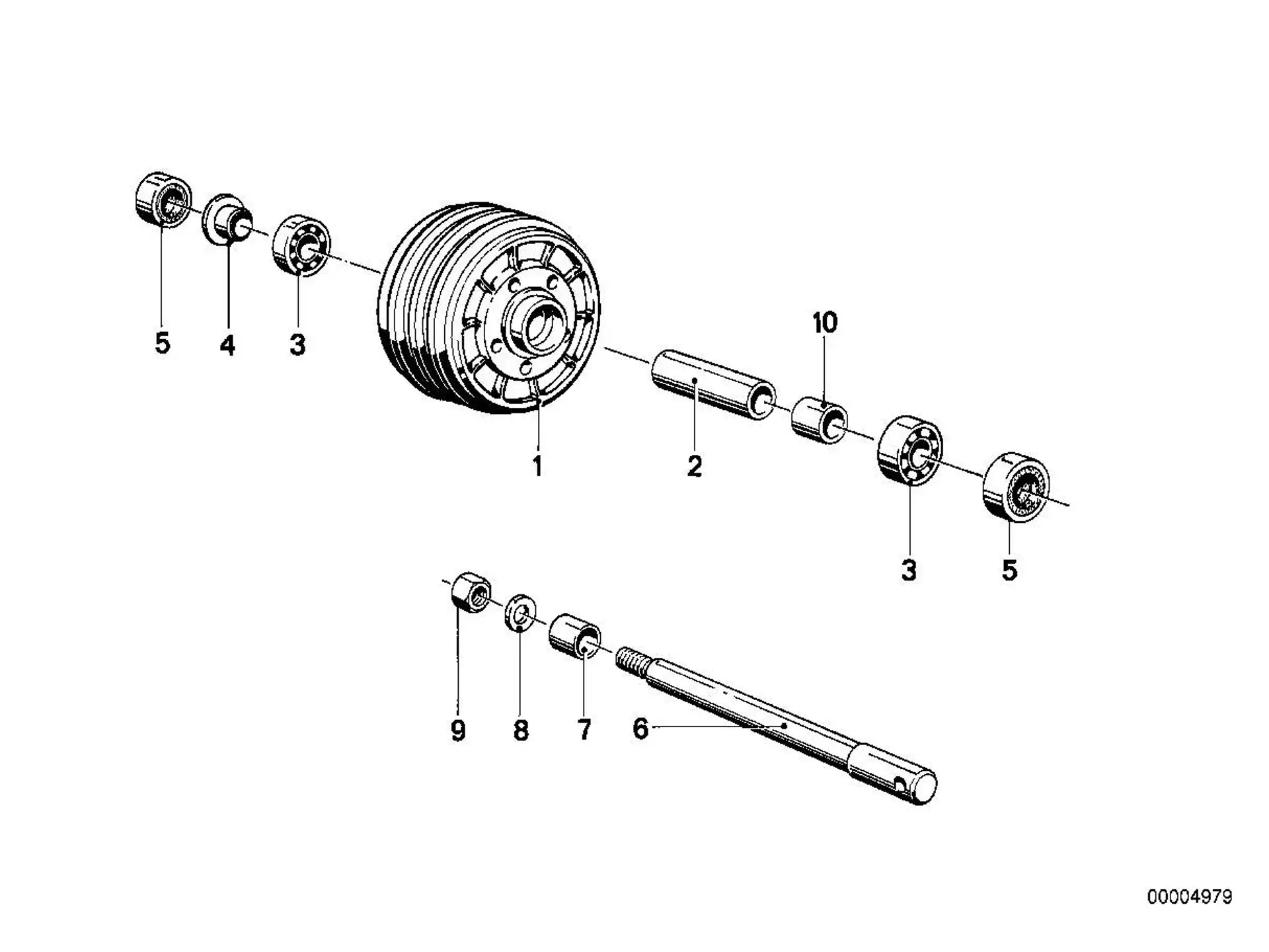 BMW Unterlegscheibe R60 R75 R90 R90S R45 R45T R65 R65T R26 R27 34111233020