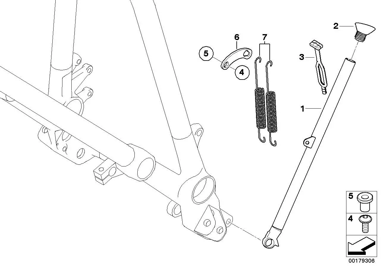 BMW Zugfeder K16 46537713659 - Bildposition 07