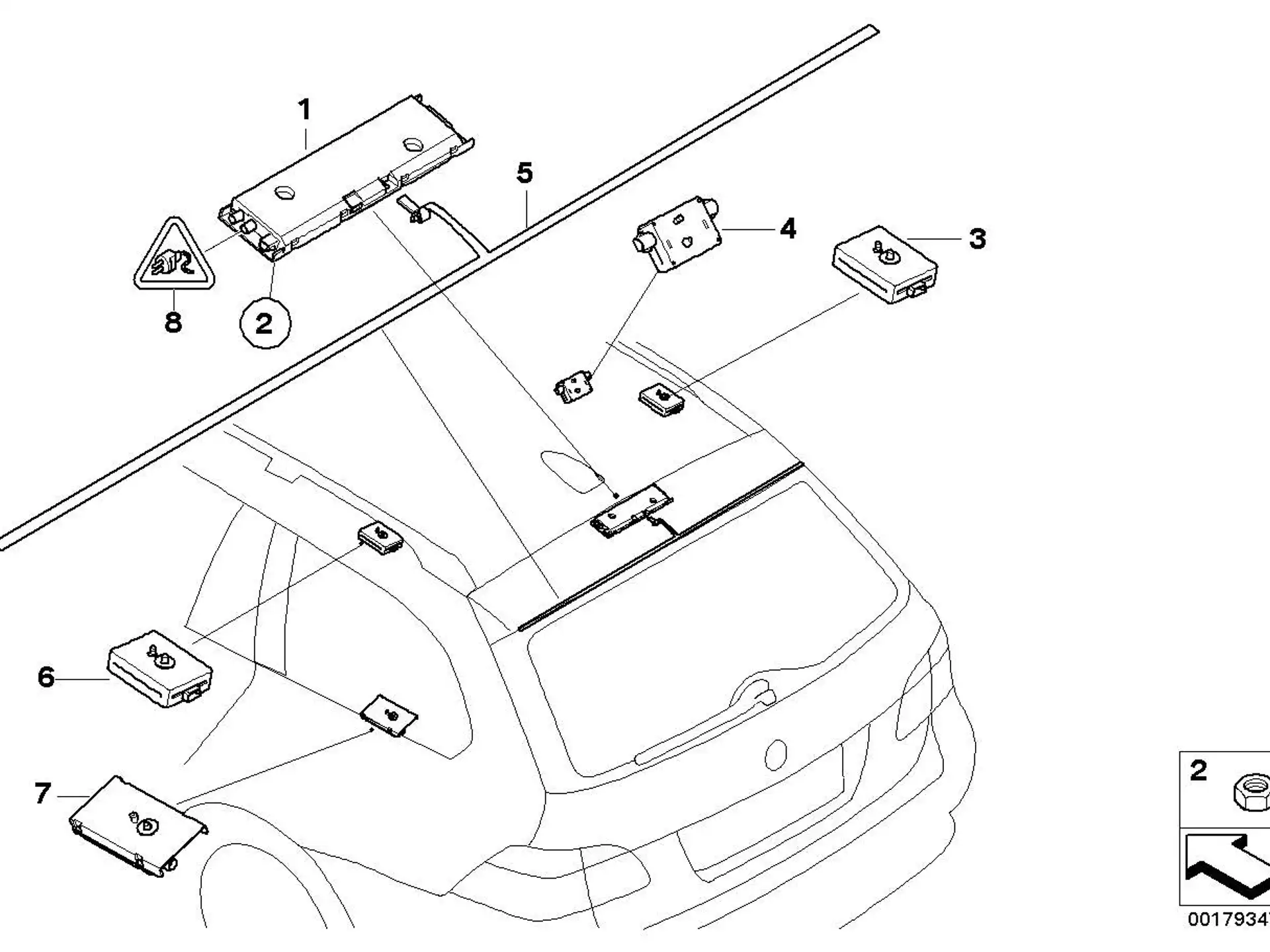 BMW Antennenverstärker Diversity E61 65209183563
