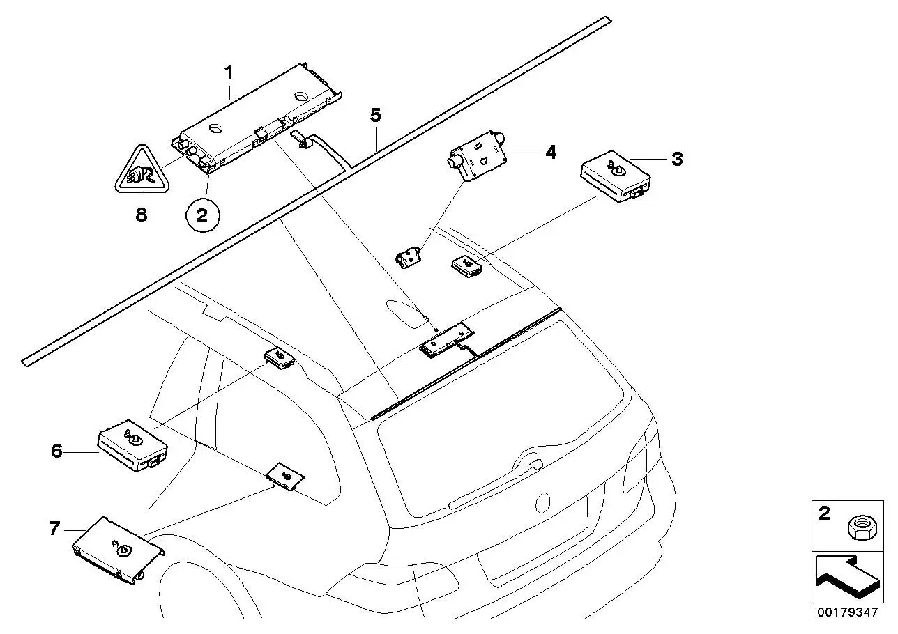 BMW Antennenverstärker Diversity E61 65209183563