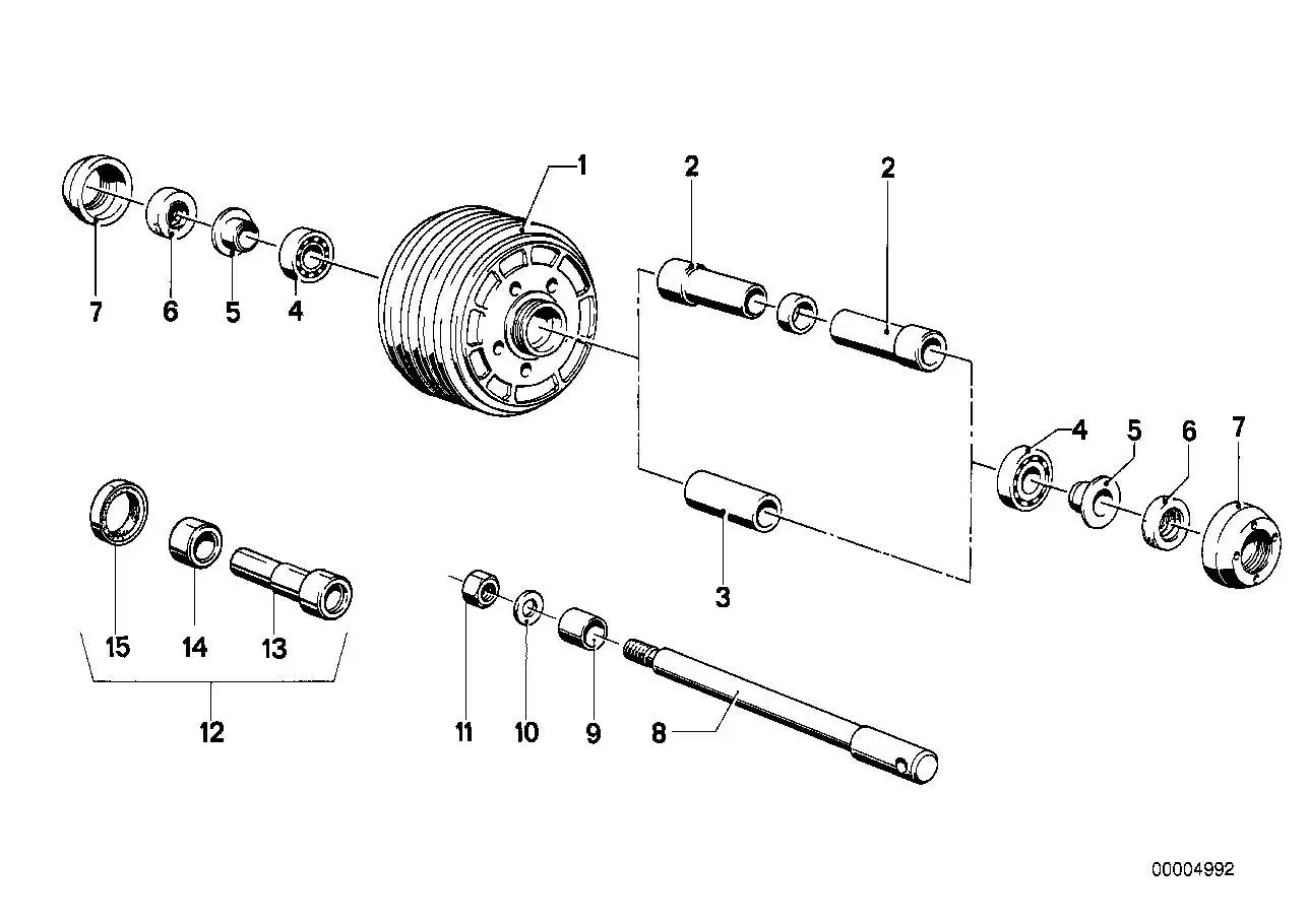 BMW Wellendichtring R75 R90 R90S R45 R45T R65 R65T 36311240238